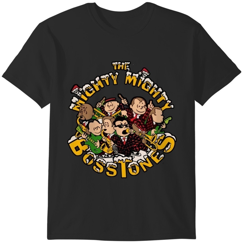 Mighty Mighty Bosstones Christmas Cartoon Tshirts